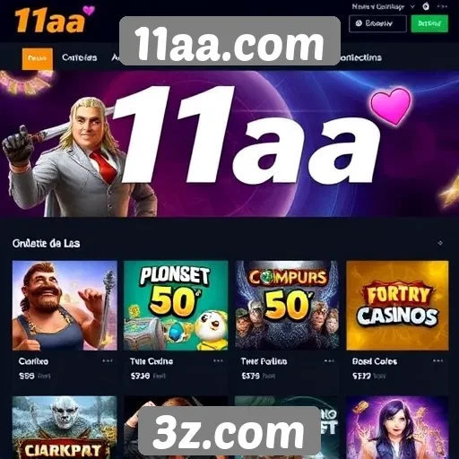 Desempenho de 11aa.com em comparação com concorrentes